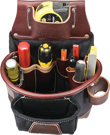 Leather / Nylon Tool Belt Systems - Occidental Leather 8582 (350x430), Png Download