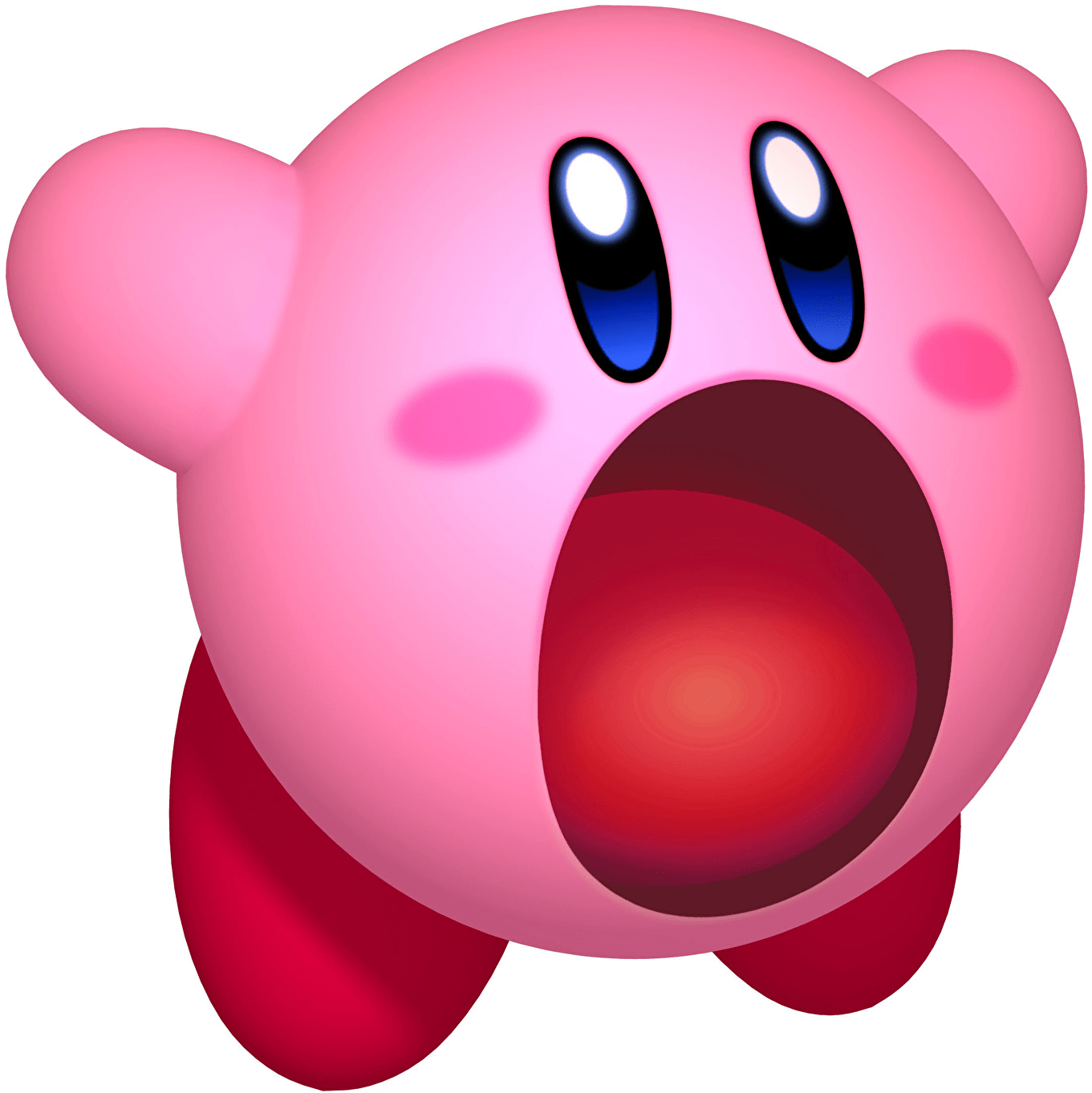 This Loveable Little Fella Will Always Win My Heart - Nintendo Characters Kirby (364x360), Png Download