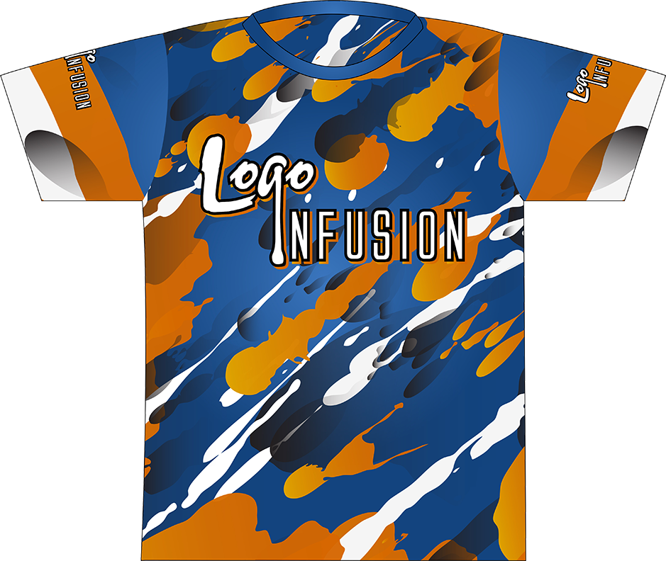 Logo Infusion Signature Blue/orange Splatter Express - Infusion (939x792), Png Download