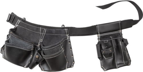 Fristads 100901 Snikki Leather Tool Belt - Dewalt Leather Tool Belt Uk (500x500), Png Download