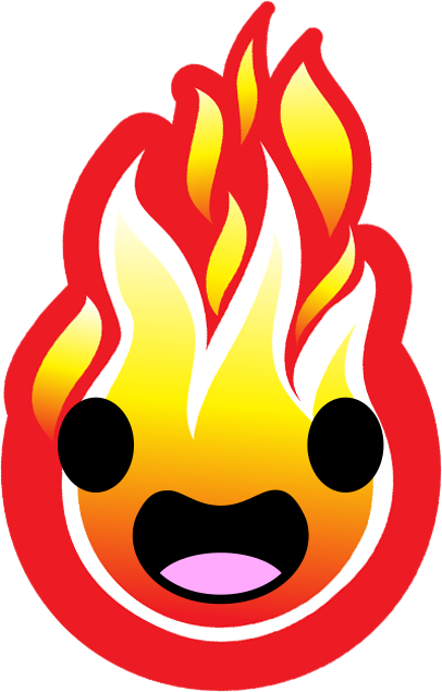 Hot Fire Flame Emojis Messages Sticker-0 - Fire Ball (406x635), Png Download
