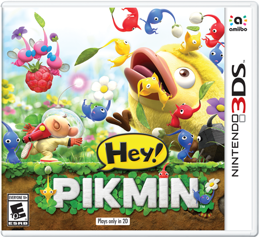 Hey Pikmin Box Art - New Nintendo 3ds Pikmin (640x480), Png Download
