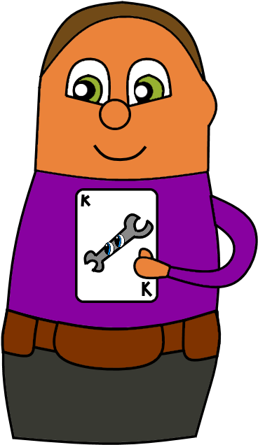 Funkeeh With His Tool Belt (381x642), Png Download