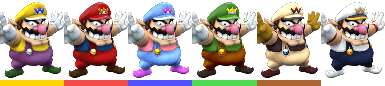 If It's Not Too Much Trouble, Could Wario And Olimar - Super Smash Bros Brawl Wario (768x172), Png Download