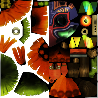 Ssb4skullkidtex - Portable Network Graphics (400x400), Png Download