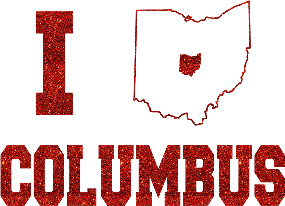 Red Glitter - State University (1024x730), Png Download