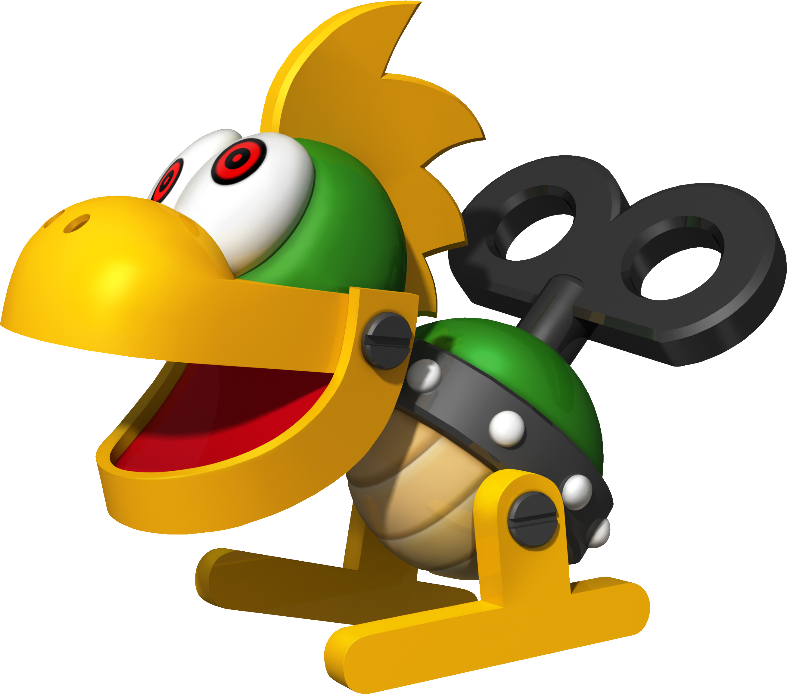 Mario Bros Clipart Nintendo Character - Super Mario Mecha Koopa (2651x2350), Png Download