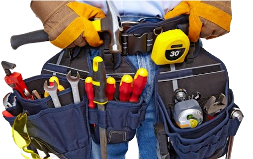 10 Mar - Cinturon Para Poner Herramientas (722x318), Png Download