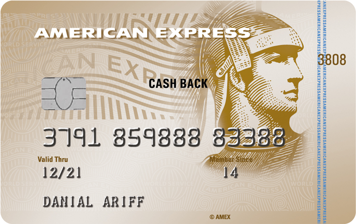 The American Express® Cash Back Gold Credit Card - American Express Maybank Credit Card (1013x638), Png Download