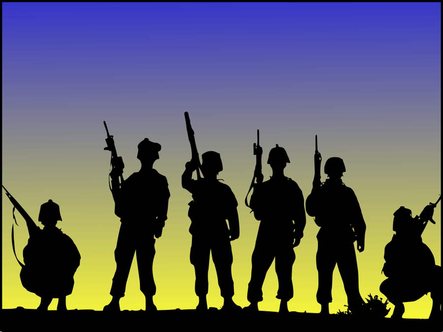 Soldier Jesus Christ Clipart Soldier Army Veteran - Lest We Forget Svg (900x675), Png Download