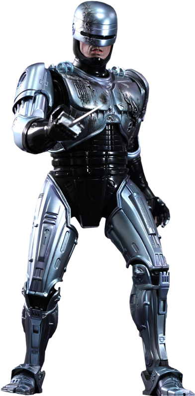 Robocop Png - Robocop 1/6 Diecast Robocop Sixth Scale Figure By Hot (800x800), Png Download