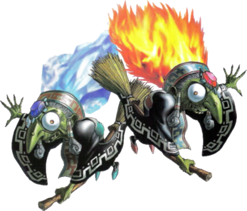Name It - Zelda Ocarina Of Time Witch (488x417), Png Download