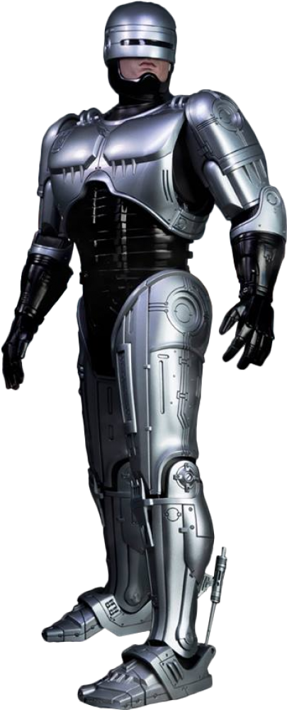Robocop - Robocop 3 - Robocop Hd Masterpiece 1/4 Scale Enterbay (349x863), Png Download