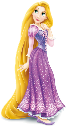 Images Of Rapunzel From Tangled - Imagen De Princesa Rapunzel (276x500), Png Download