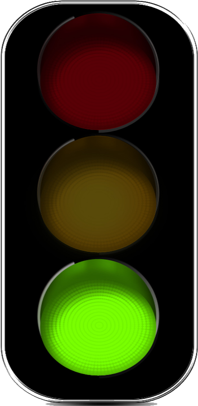 Battery Traffic Light App Ranking And Store Data - Circle (420x829), Png Download