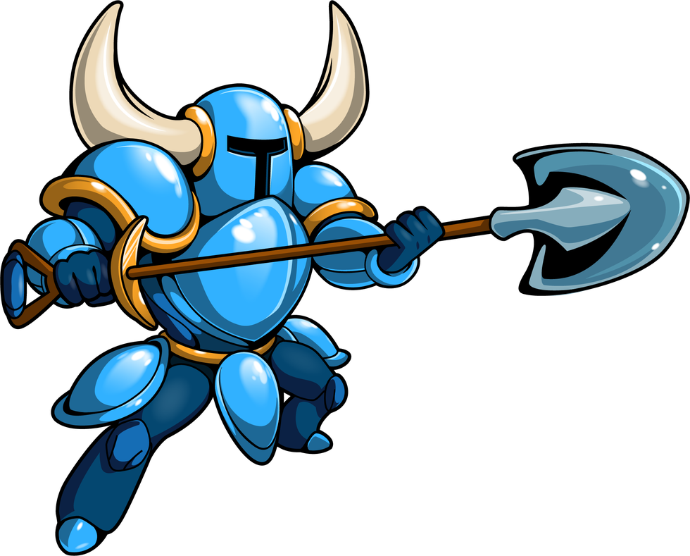 Shovel Knight May Not Be A Nintendo Character, However, - Shovel Knight Png (980x789), Png Download