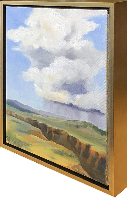 Float - Floating Canvas Frame Colors (516x800), Png Download