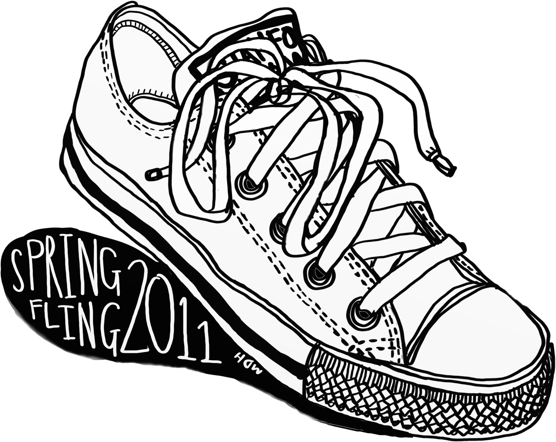 Drawn Converse Sketch - Converse T Shirt Art (1952x1528), Png Download