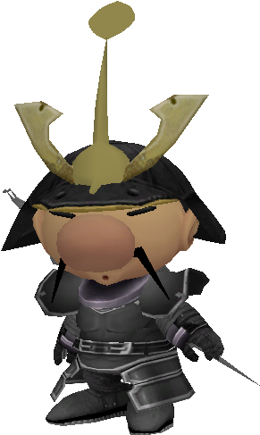 Made For Russmarrs Ninja/samurai Redesign Tourney - Cartoon (374x560), Png Download