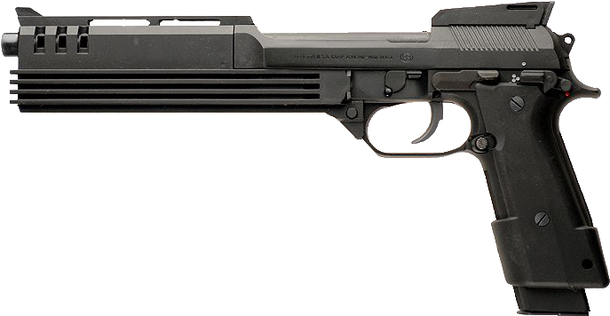 Beretta Auto 9 Robocop - Robocop Pistol (700x370), Png Download