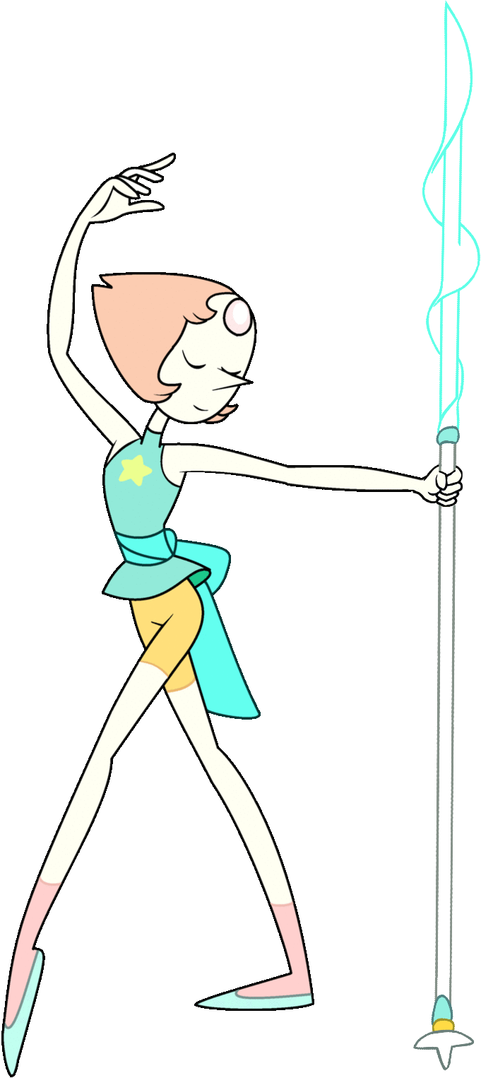 New Outfit - Steven Universe Pearl Old Outfit (681x1525), Png Download