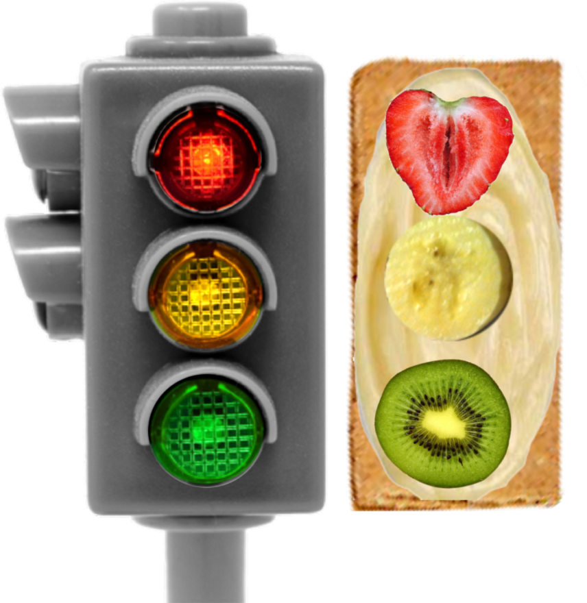Her Activity Centered Around An Unlikely Topic A Traffic - Animeted Traffic Light (856x880), Png Download