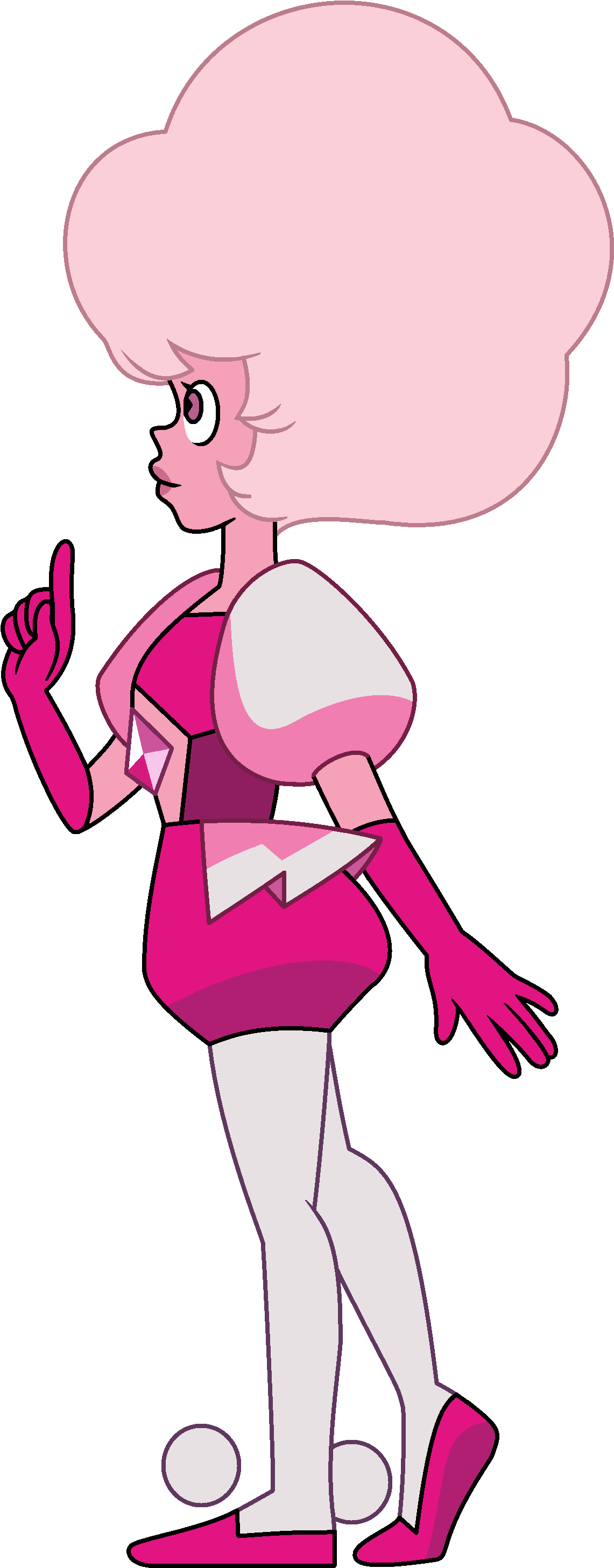 Diamante Rosa Steven Universe (1304x3004), Png Download