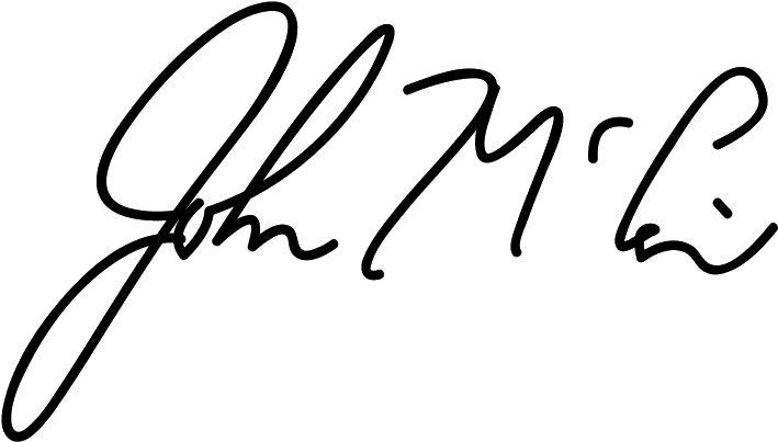 John Mccain Signature (722x414), Png Download