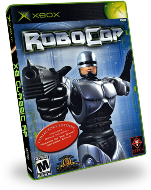 Tiro Em 1° Pessoa - Robocop [xbox] (630x620), Png Download