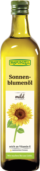 Bio Sunflower Oil Mild Rapunzel Naturkost - Rapunzel Rapsöl (600x600), Png Download
