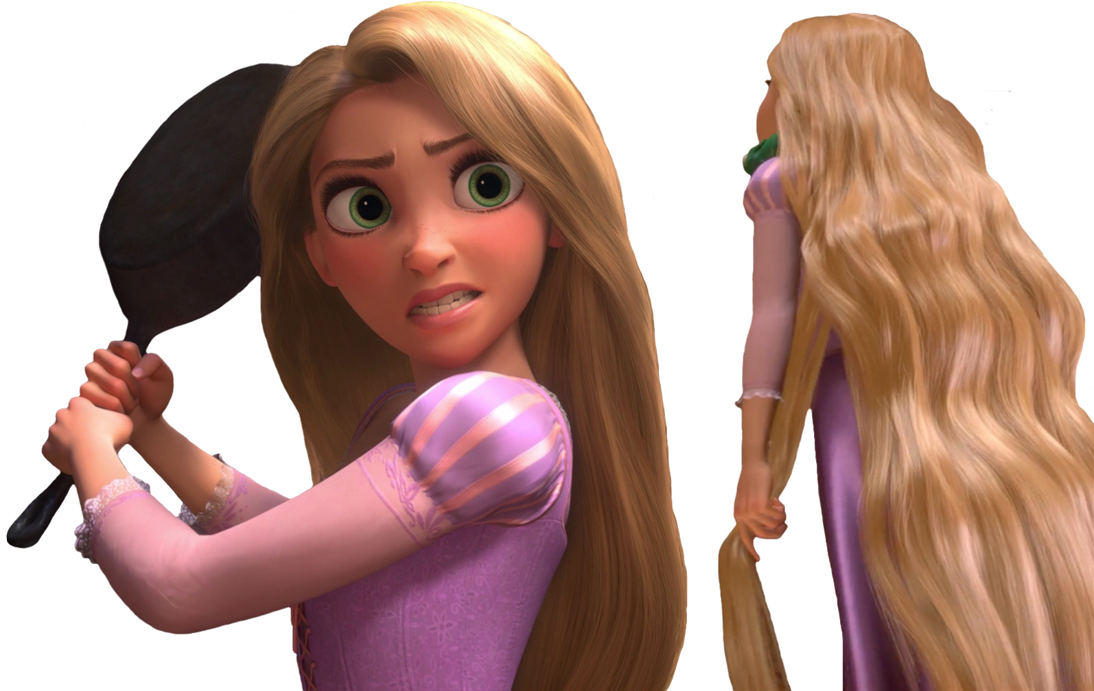 *rapunzel Png Tubes* - Blond (1600x1022), Png Download