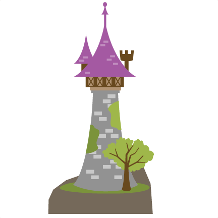 Rapunzel Cliparts - Princess Tower Clipart (432x432), Png Download