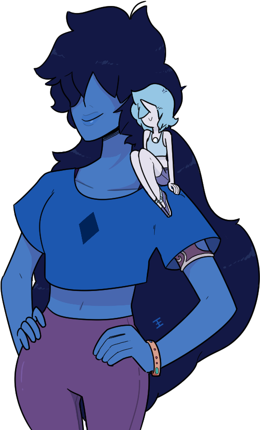 Diamond And Pearl , - Blue Diamond Steven Universe Dream (742x906), Png Download