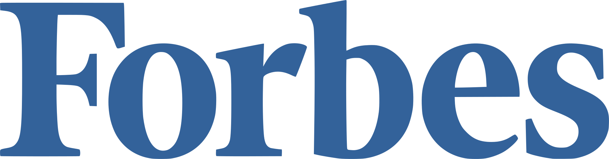 File - Forbes Logo - Svg - Forbes Logo Png (1391x364), Png Download