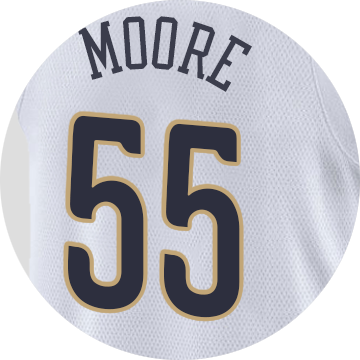 New Orleans Pelicans E'twaun Moore - Nike Kevin Durant Golden State Warriors Nike Association (360x360), Png Download