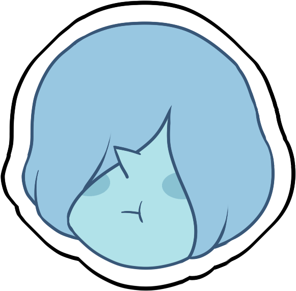 Blue Pearl Points - Steven Universe Pearl Points (601x588), Png Download