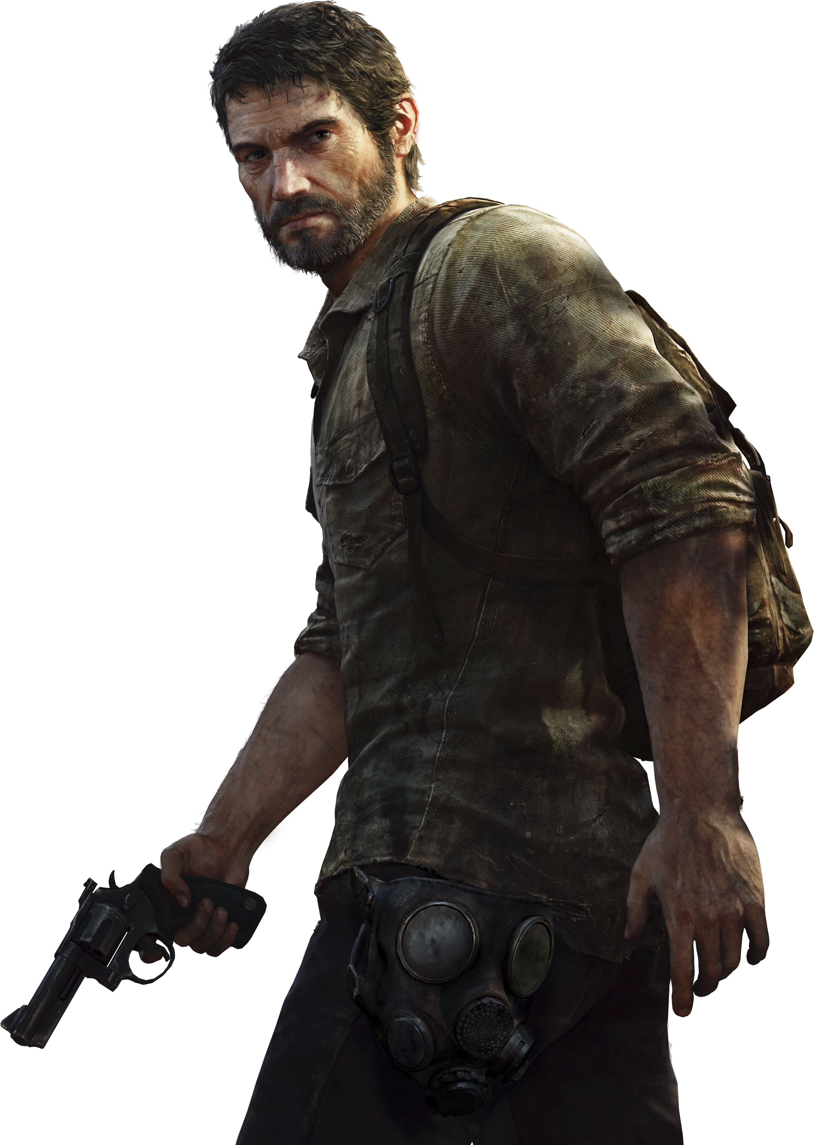 Undefined - Last Of Us Joel Art (2853x4013), Png Download