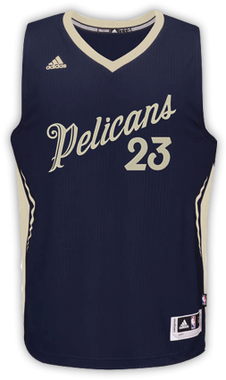Christmas - Pelicans #23 Anthony Davis Jersey - L (300x450), Png Download