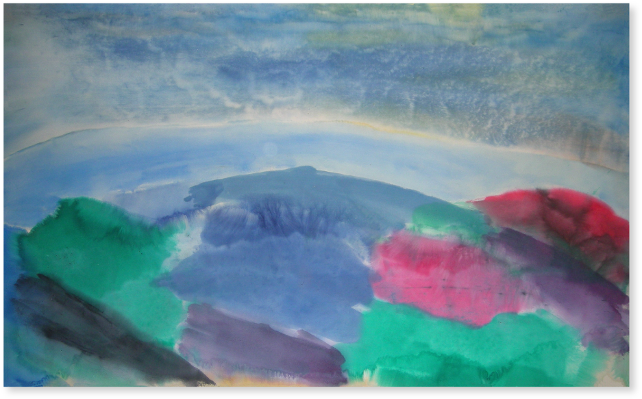 Mystical Twilight, 2008 • Acrylic On Canvas • 43 X - New York (1532x868), Png Download