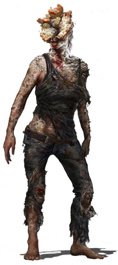 The Last Of Us - Infectados The Last Of Us (400x898), Png Download