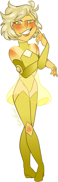 I Need To Draw My Children More~ - Gold Pearl Steven Universe (267x750), Png Download