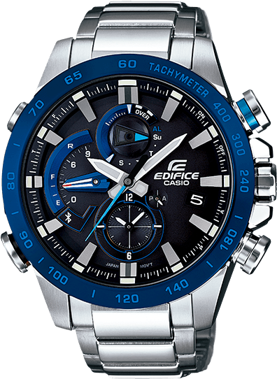 New Analogue Model Designed With Connected Engine Technology - Casio - Casio Eqb-800db-1aer Watch Casio Eqb-800db-1aer (500x600), Png Download
