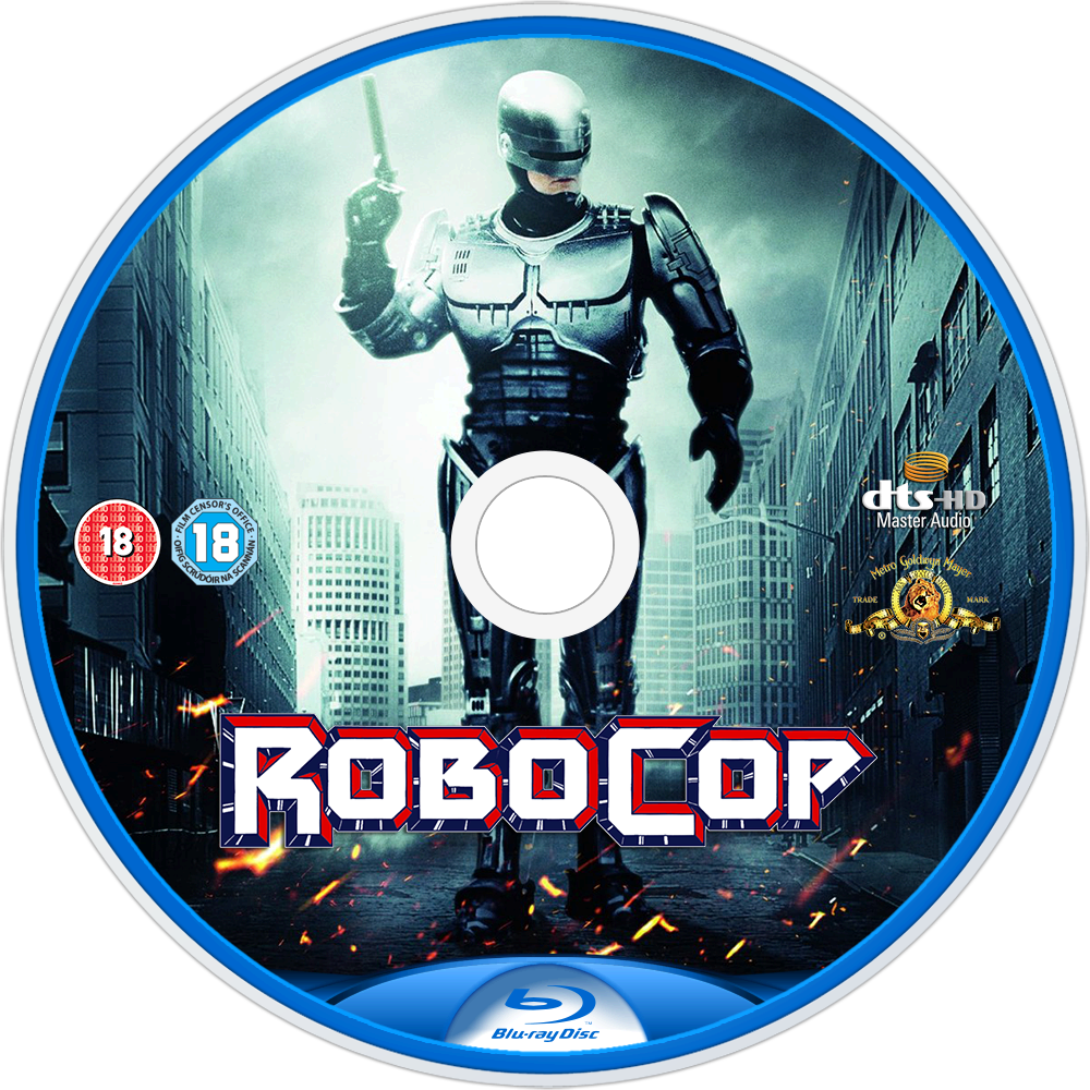 Robocop Bluray Disc Image - Robocop Directors Cut Dvd (1000x1000), Png Download