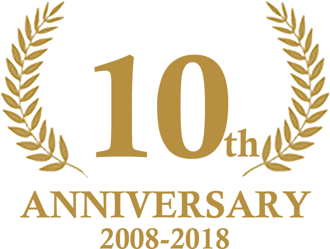 First Of All, We Want To Say Thank You To All Our Customers - 10 Year Anniversary 2018 (692x637), Png Download