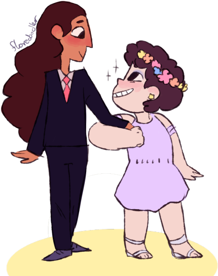 63 Images About Steven🌟universe On We Heart It - Connverse Steven Universe Fanart (500x563), Png Download