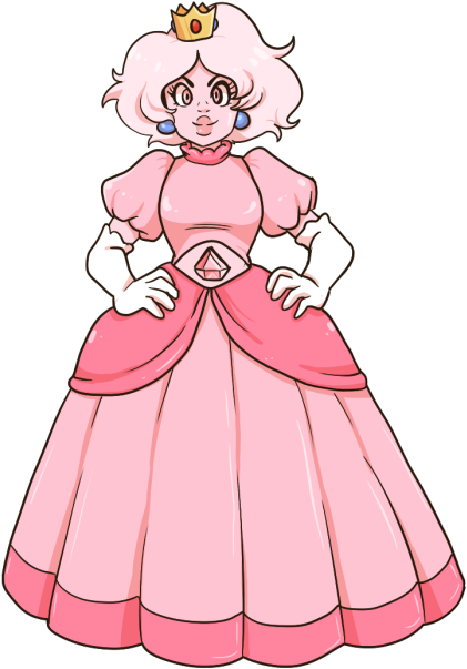 Diamonds From Steven Universe Dressed As The Princesses - Steven Universe (500x621), Png Download