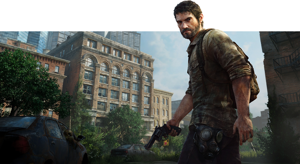 Relentless And Cynical Smuggler Joel - Last Of Us Wallpaper Joel (1025x560), Png Download