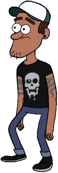 Nate - Como Se Llama El Amigo De Wendy De Gravity Falls (226x674), Png Download