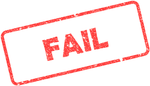 No Stamp Png - Imagenes De Fail (522x322), Png Download
