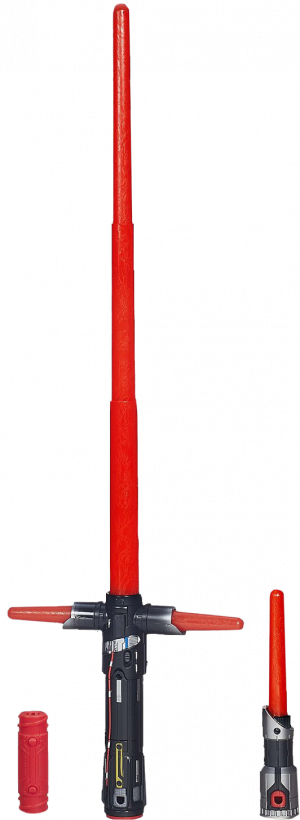 Bladebuilders Kylo Ren Electronic Lightsaber - Hasbro Kylo Ren Lightsaber (300x820), Png Download